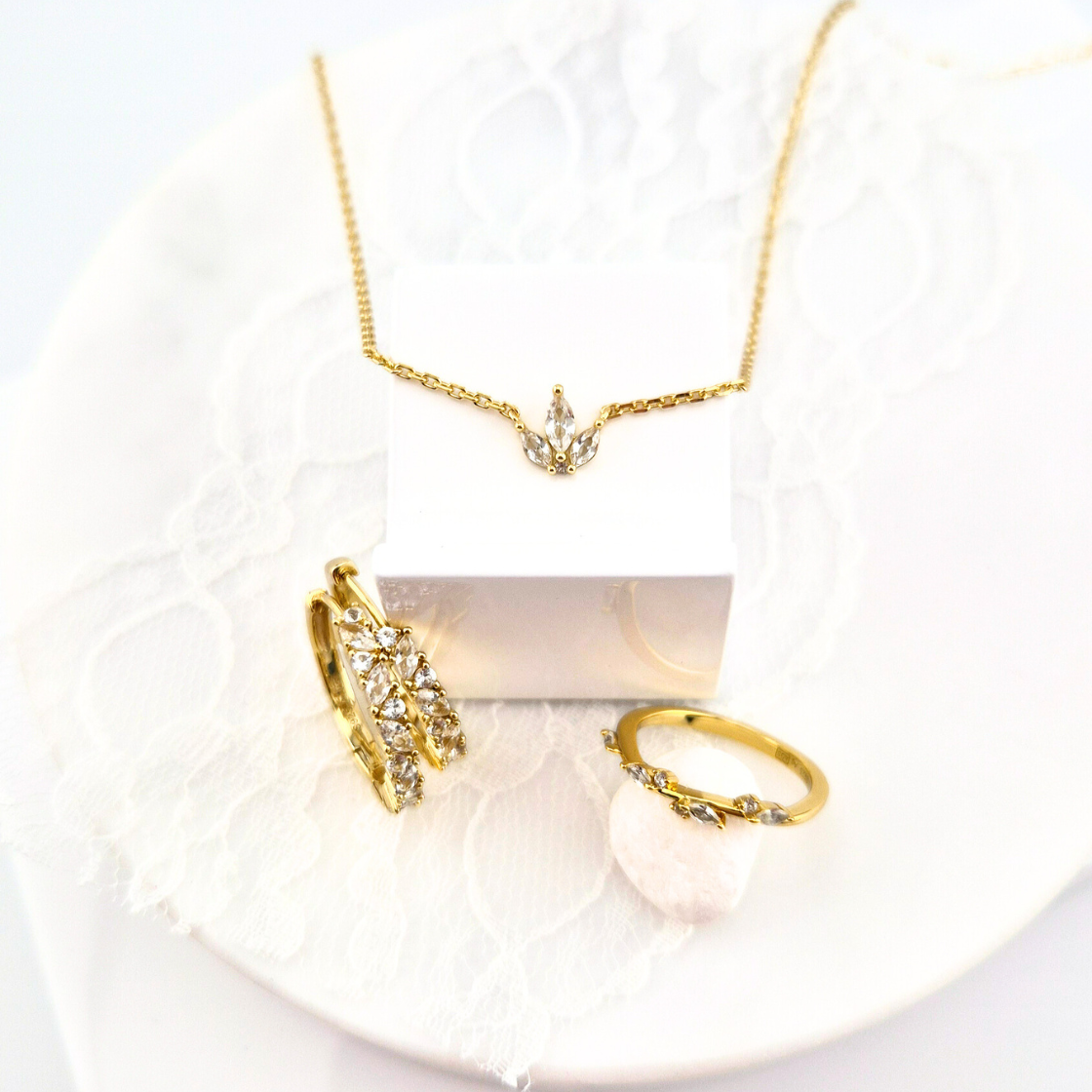 Minimalistische Schmucksets, minimalist jewellery sets
