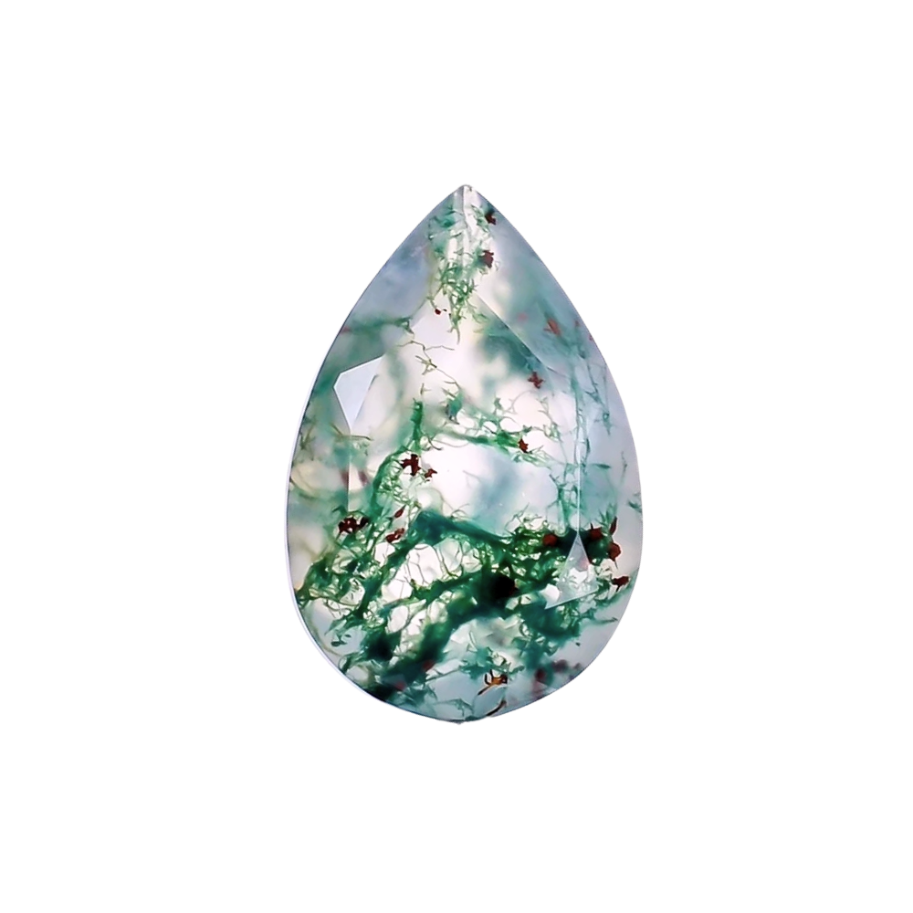 Moosachat Schmuck, Moss Agate Jewelry