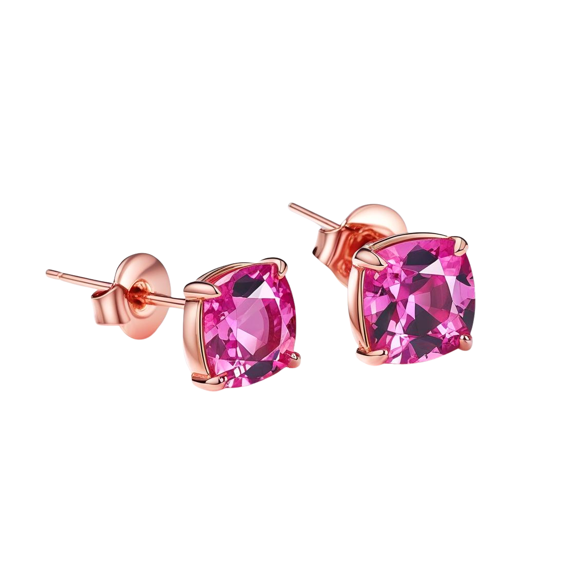 Rosegold Ohrringe, Rose-gold Earrings