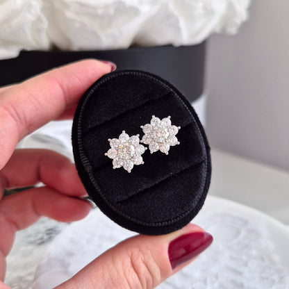 Moissanit ohrringe, Moissanite earrings, Moissanit Ohrstecker, studs, stud earrings, silver earrings, Ohrringe, Ohrstecker, Silber Ohrringe, Damenohrringe, Silberschmuck, silver jewelry, 925 sterling silver jewellery, gioielli, bijou, accessoire, bridal earrings, wedding earrings, hochzeitsschmuck, Schmuck, Diamant Ohrringe, Diamond Earrings, lab grown diamond jewelry