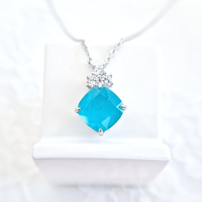 Paraiba Halskette, Paraiba Turmalin Halskette, Paraiba, Halskette, paraiba necklace, paraiba tourmaline necklace, necklace, Paraiba Turmalin, Paraiba Tourmaline, collier paraiba, collier paraibe tourmaline, collana paraiba, collier, collana, Silber Halskette, Silver nekclace, pedant Necklace, Anhänger Halskette, Damen Halskette, Halskette für Damen, türkiesfarbene Halskette
