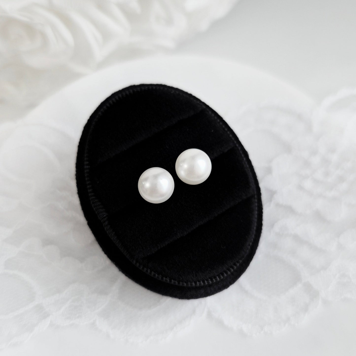 Perlen Ohrstecker, Pearl stud earrings, Pearl earrings, 6 mm, 8 mm, Perlen Ohrringe, Perlenohrringe, Ohrstecker, Ohrringe, Damenohrringe, Damenschmuck, Perlen Schmuck, Pearl Jewelry, Mabe pearl earrings, shell pearl earrings, boucles doreilles perle, orecchini, boucles, puces, orecchini a perno, Silber Ohrstecker, 925 sterling silber, sterling silver, jewelry, jewellery, bijou, bijoux, gioielli, accessoire, Schmuck