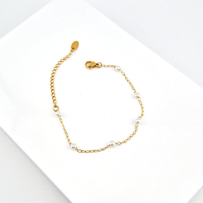 Goldenes Armband Perlen, golden Bracelet pearls, bracelet doré perles, bracciale dorato perle Goldenes Armband, golden Bracelet, Armband, Bracelet, bracciale, bracelet dore, Perlen Armband, pearl bracelet